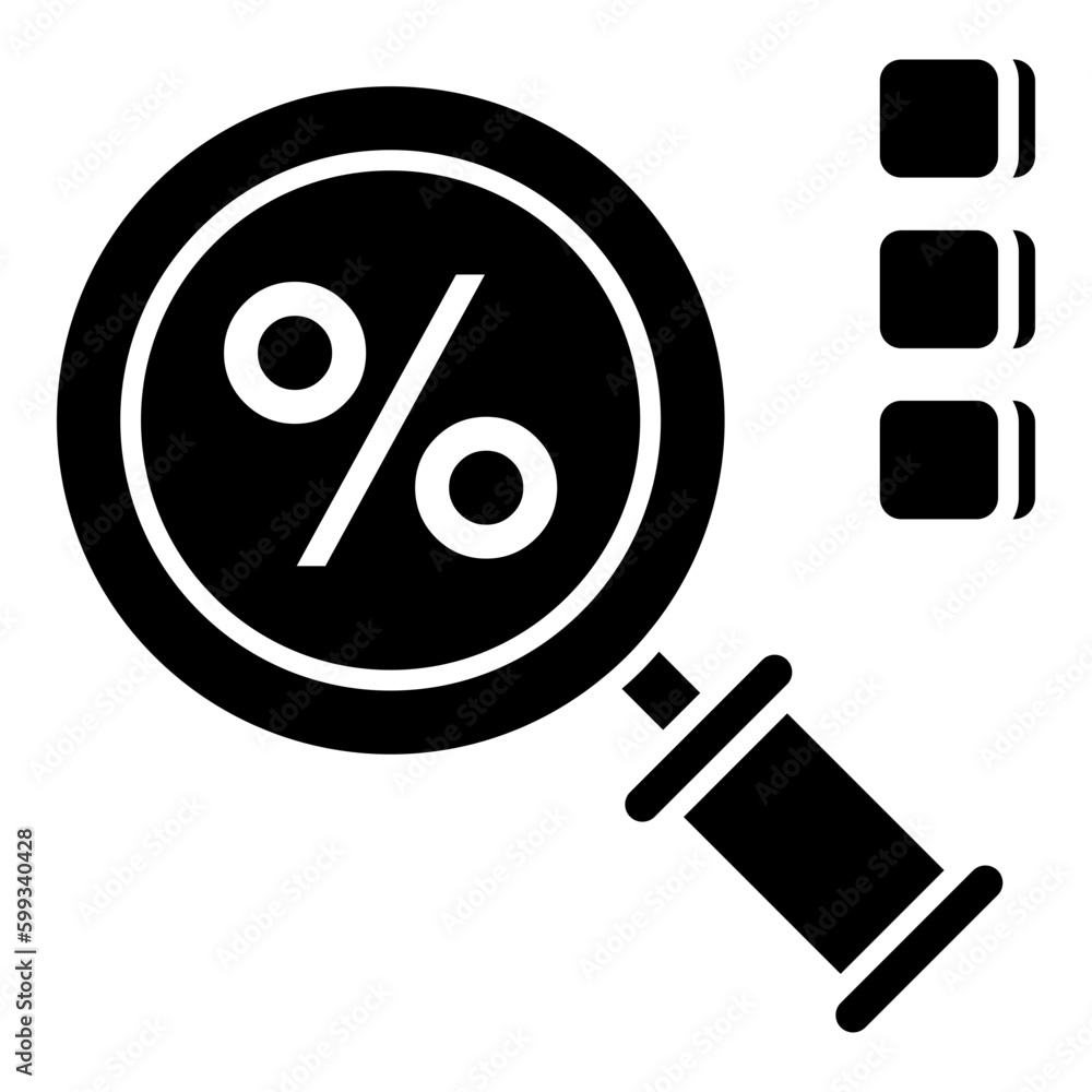 A perfect design icon of search sale A perfect design icon of search sale
