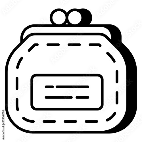 A unique design icon of clutch 