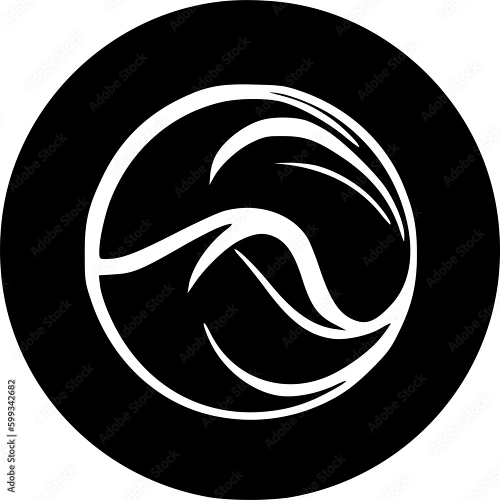 wave icon vector symbol design illustration wave icon vector symbol design illustration