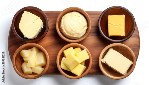 Indulge in these creamy delights salted butter, margarine, butter, and cheese.