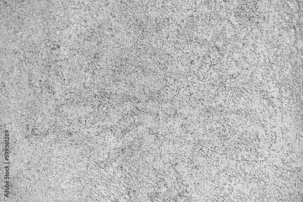 Fototapeta premium Dirty old cracked concrete wall. Rough and grunge wall texture background.
