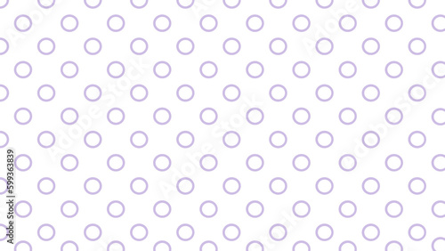 White background with violet circles
