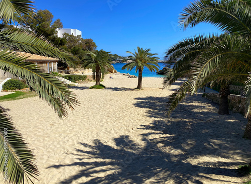 Sandy beach Cala Des Pou   Mallorca
