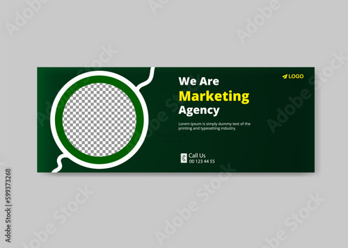 Digital marketing expert social media banner or cover design
