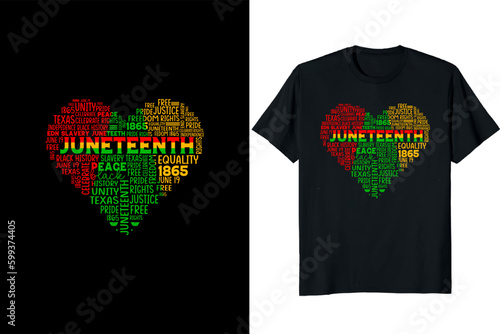 Juneteenth day t-shirt design