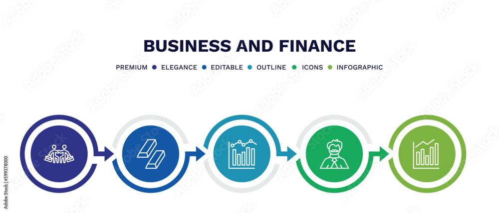 set of business and finance thin line icons. business and finance outline icons with infographic template. linear icons such as work parteners, ingot, measuring success, man with moustach, measure set of business and finance thin line icons. business and finance outline icons with infographic template. linear icons such as work parteners, ingot, measuring success, man with moustach, measure