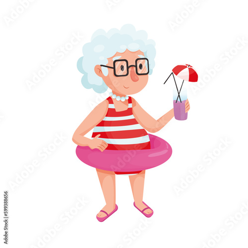 Cute Granny Coctail Pool