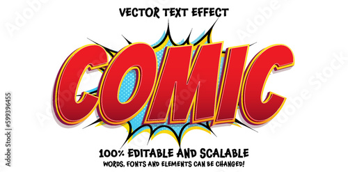 Comic Text effect