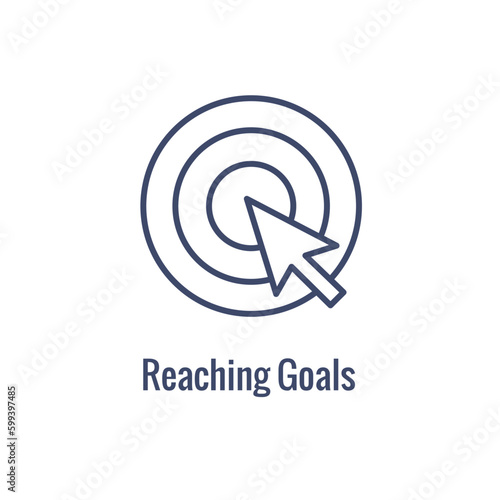 Core Values icon with value driven icon describing part of core values