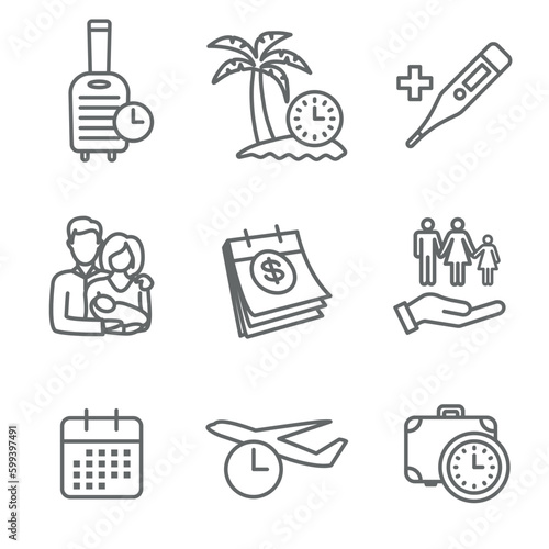 Paid Family Leave Benefits - PFL Benefits include sick time, paid time off, vacation benefits, death in the family, maternity, paternity leave, and other PTO