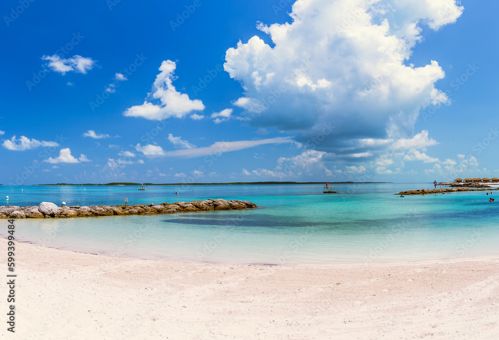 Fototapeta premium Beautiful beach and sand