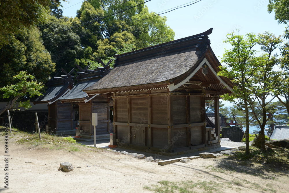 白髭神社 三社・内宮・外宮 滋賀県高島市鵜川 白髭神社 三社・内宮・外宮 滋賀県高島市鵜川
