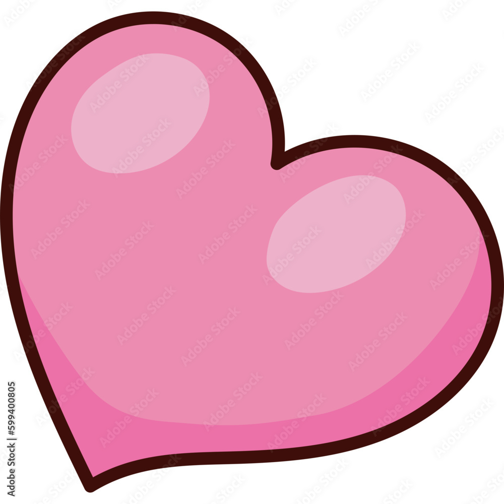 Heart Pink Element Heart Pink Element