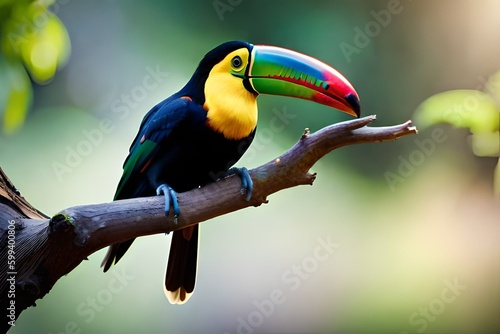 toucan on a branch