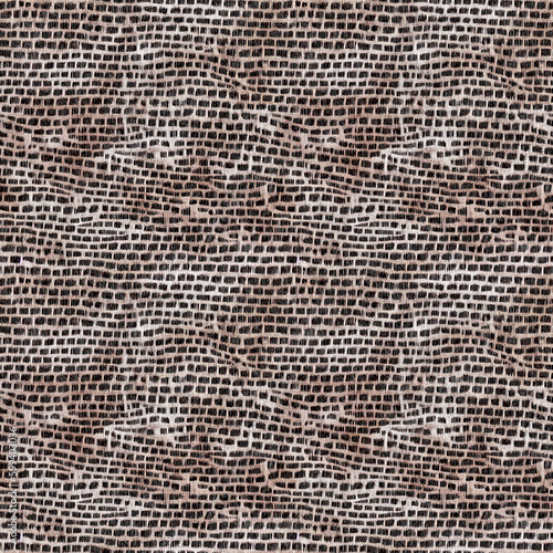 Reddish thinned gauze as a seamless background. AI-Generated.