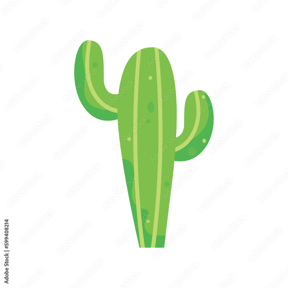 Isolated cactus icon Flat design Vector Isolated cactus icon Flat design Vector