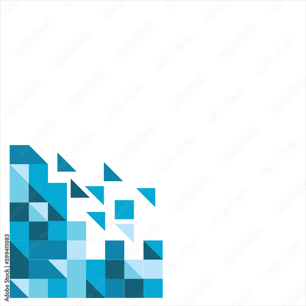 Abstract Geometric Corner Abstract Geometric Corner