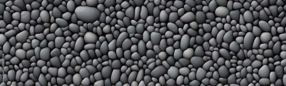 Stones vector texture wide view
