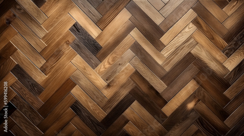 wood parquet floor texture minimalist, generative ai