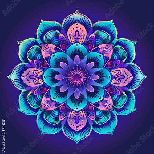peaceful mandala 