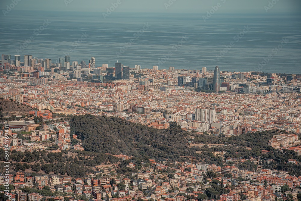 view of the big city