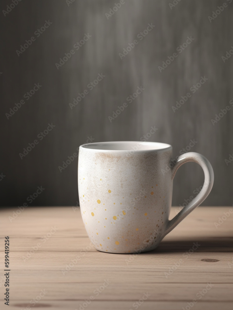 Coffee cup designer mockup with grey background Coffee cup designer mockup with grey background