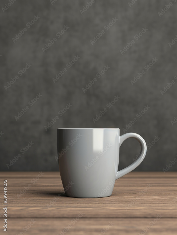 Coffee cup designer mockup with grey background Coffee cup designer mockup with grey background