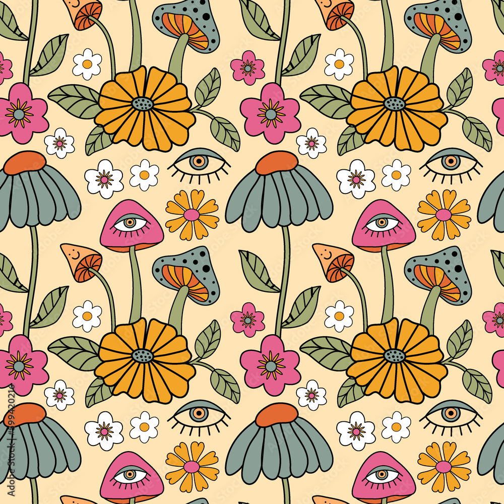 Obraz premium Seamless Pattern Design