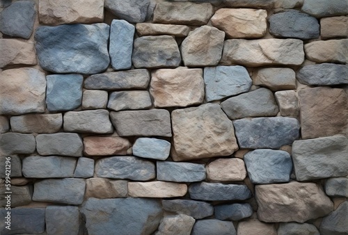 stone wall background, generative ai