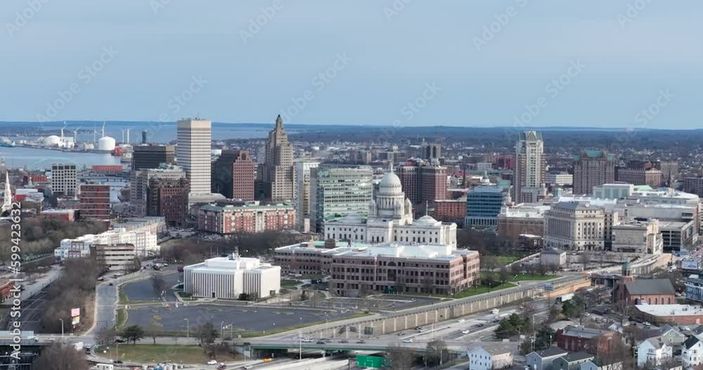 Aerial video Providence, Rhode Island, March 2023 Aerial video Providence, Rhode Island, March 2023