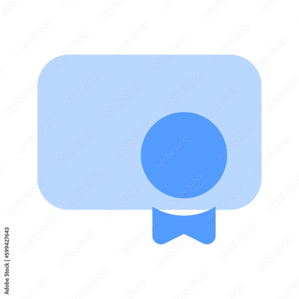 certificate duotone icon certificate duotone icon