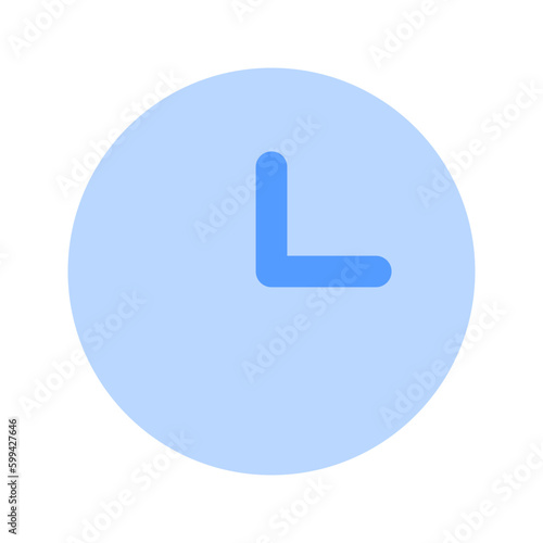 clock duotone icon