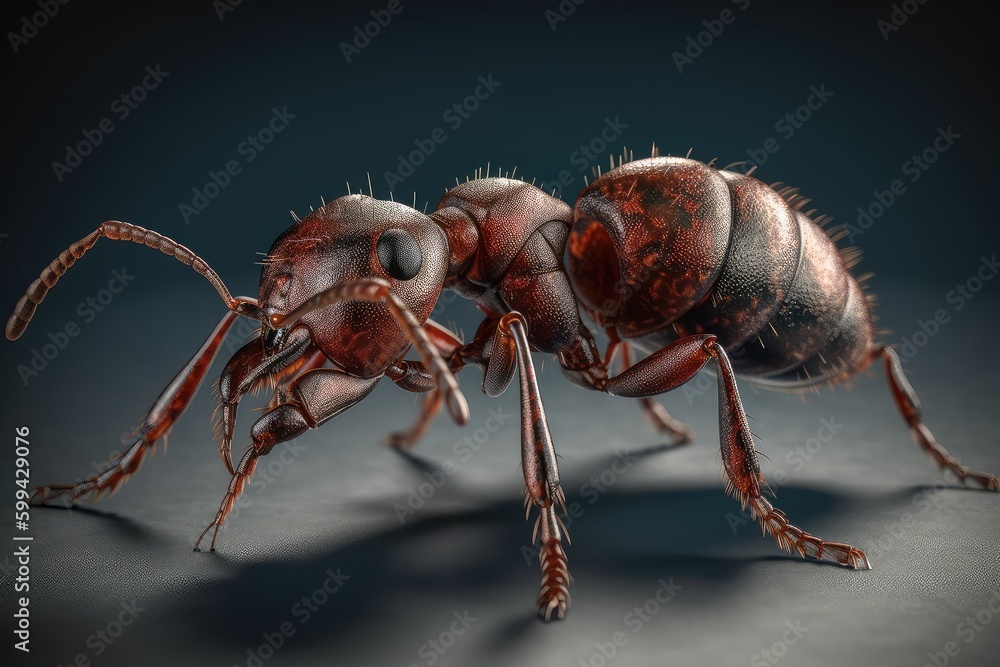 ant on the ground ant on the ground