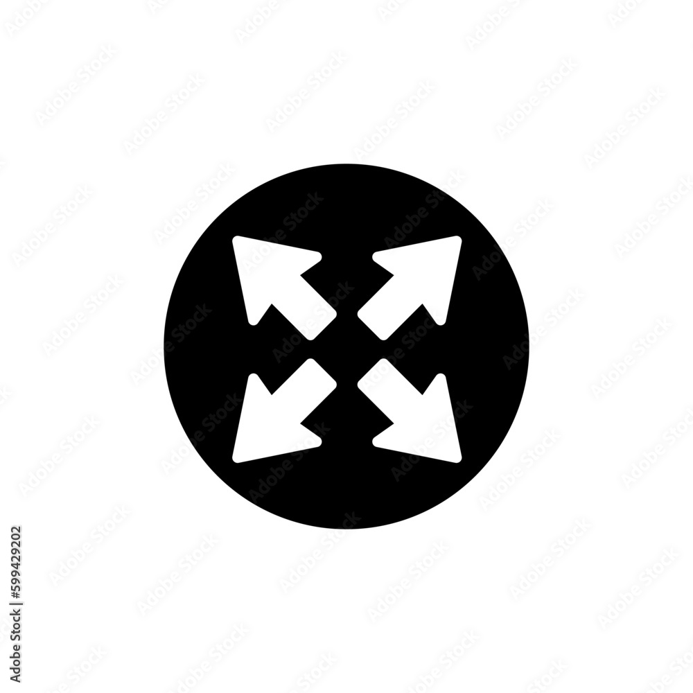 Fullscreen icon vector. expand fullscreen icon Fullscreen icon vector. expand fullscreen icon