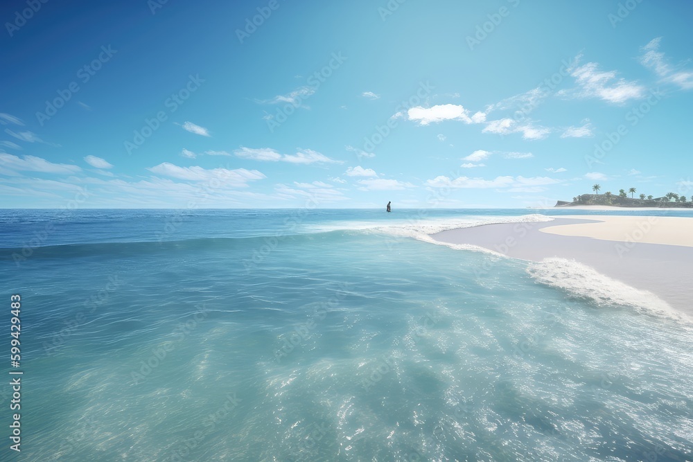 Obraz premium beach and sky