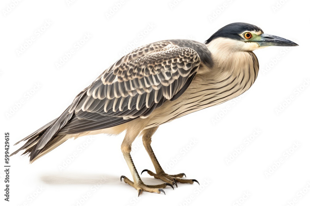 bird of prey isolated