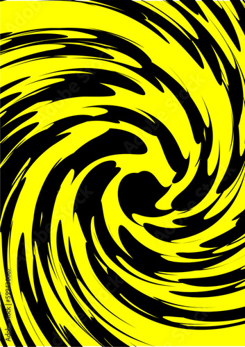 Vector background, lines, overlays, yellow, black, can be used for graphics. © vichian