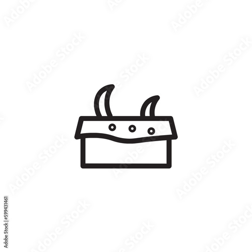 Hair Scalp Skin Outline Icon