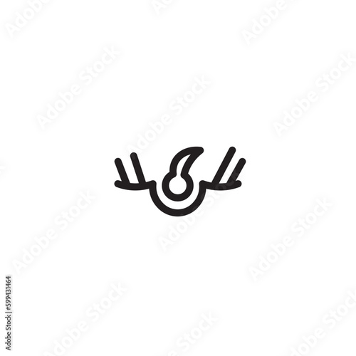 Hair Scalp Skin Outline Icon
