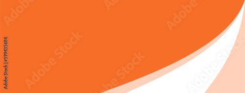 Timeless minimalist vector orange background.