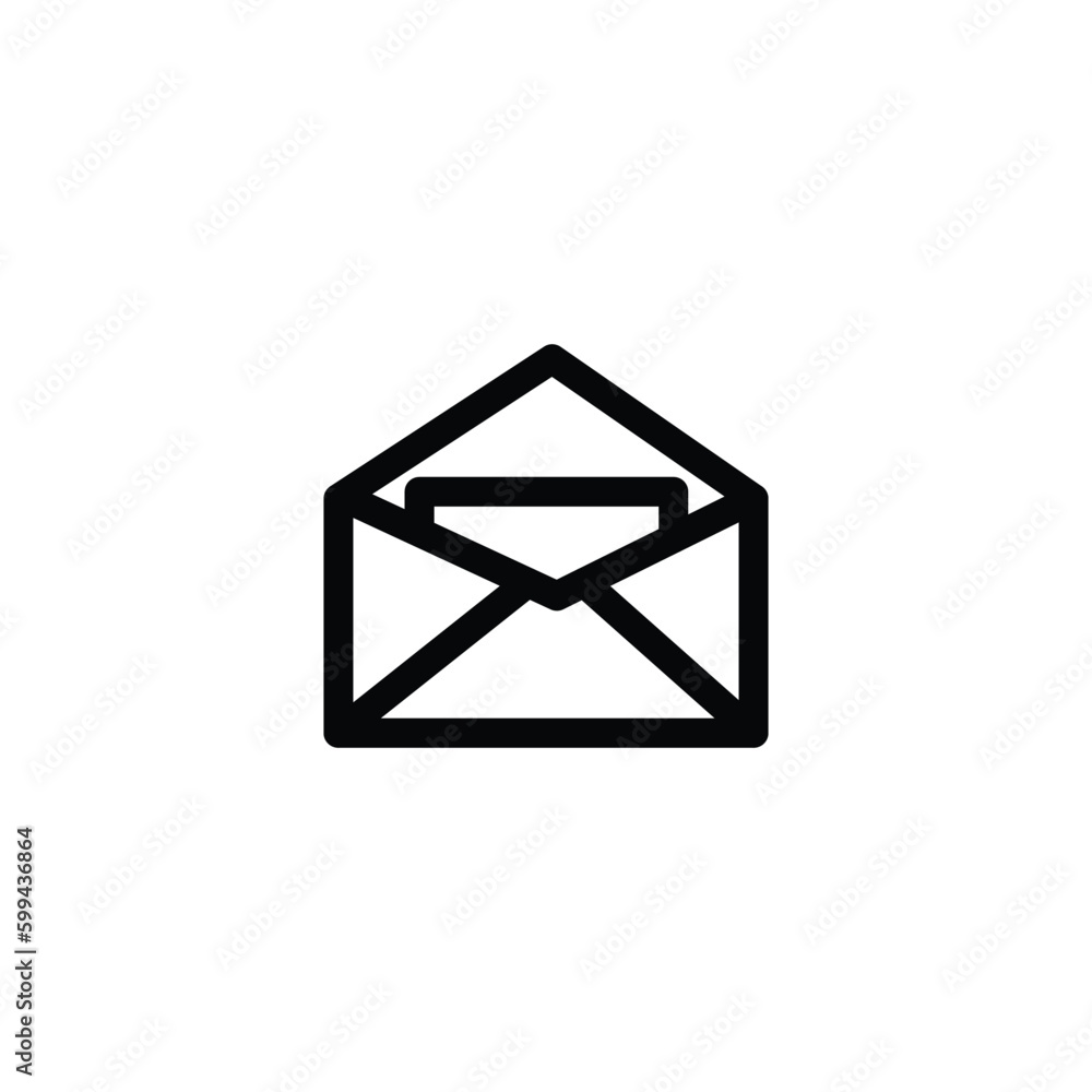 mail icon sign symbol vector illustration on white background mail icon sign symbol vector illustration on white background