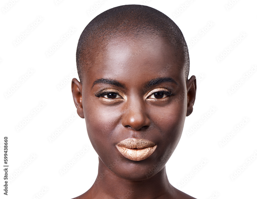 Feeling fabulous. Studio shot of a beautiful young african woman isolated on white.