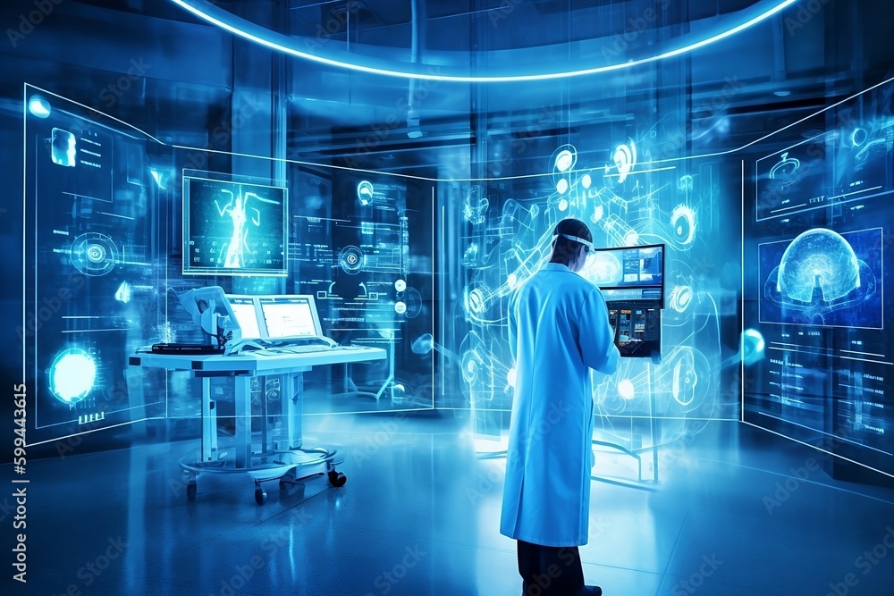 Empowering Women, Medical Science enhanced by emerging technology, AI generated, Machine Learning Empowering Women, Medical Science enhanced by emerging technology, AI generated, Machine Learning