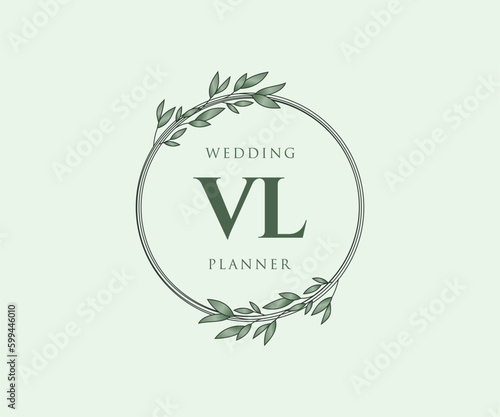 Premium Vector  Vl letters vector logo free download unlock the elegance  onogram logo