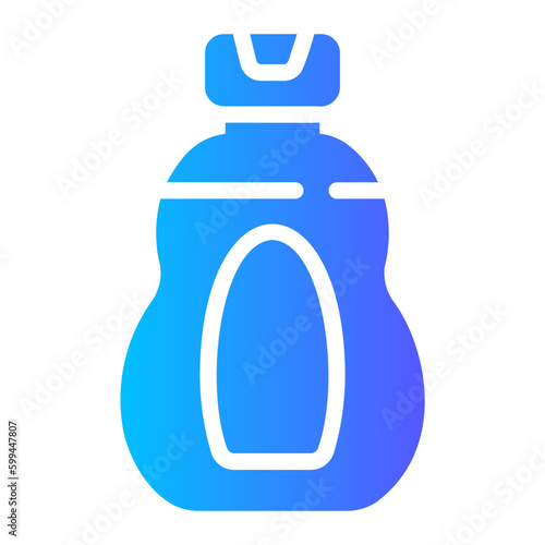 baby oil gradient icon