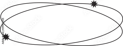 Monoline Oval Frame