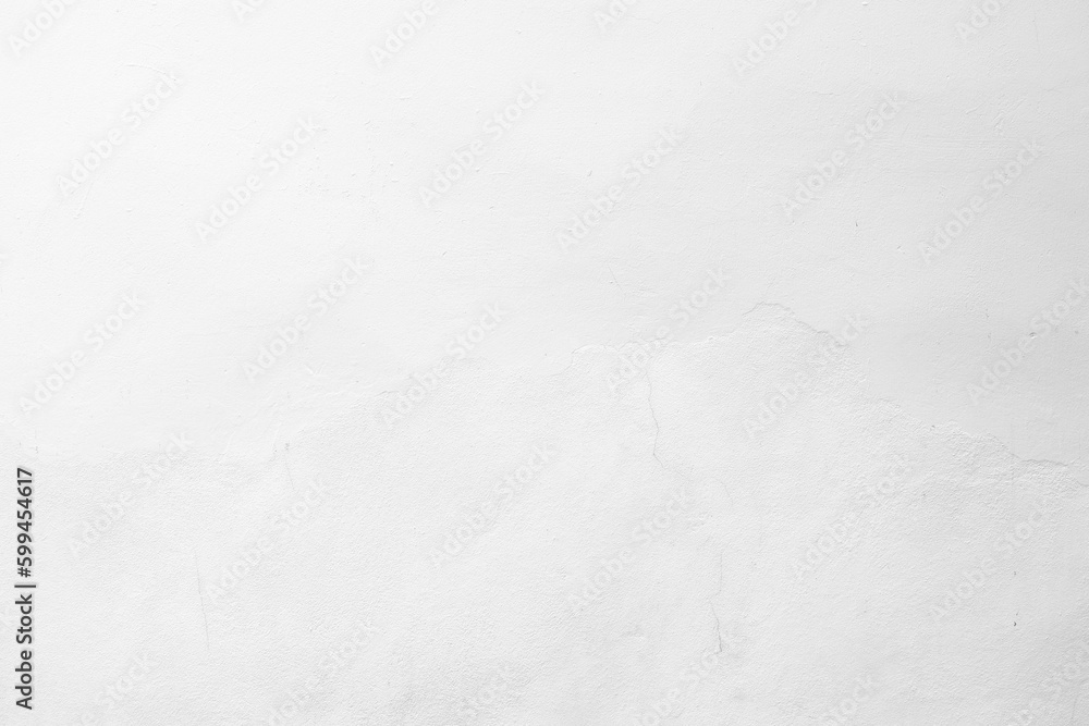 Naklejka premium White Raw Concrete Wall Texture Background Suitable for Presentation and Web Templates with Space for Text.