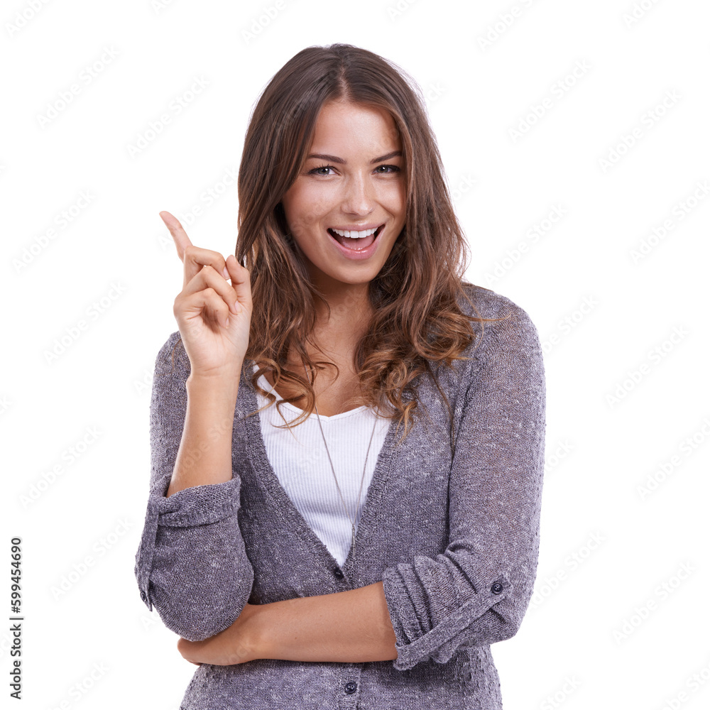 Casual and classy. Studio portrait of a beautiful young woman isolated on white. Casual and classy. Studio portrait of a beautiful young woman isolated on white.