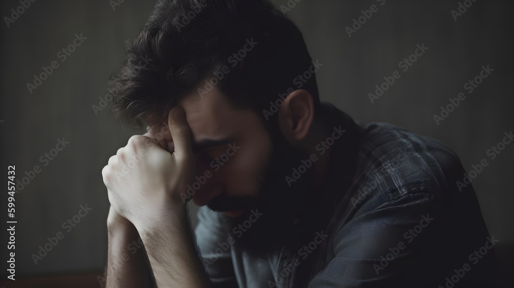 person with headache person with headache