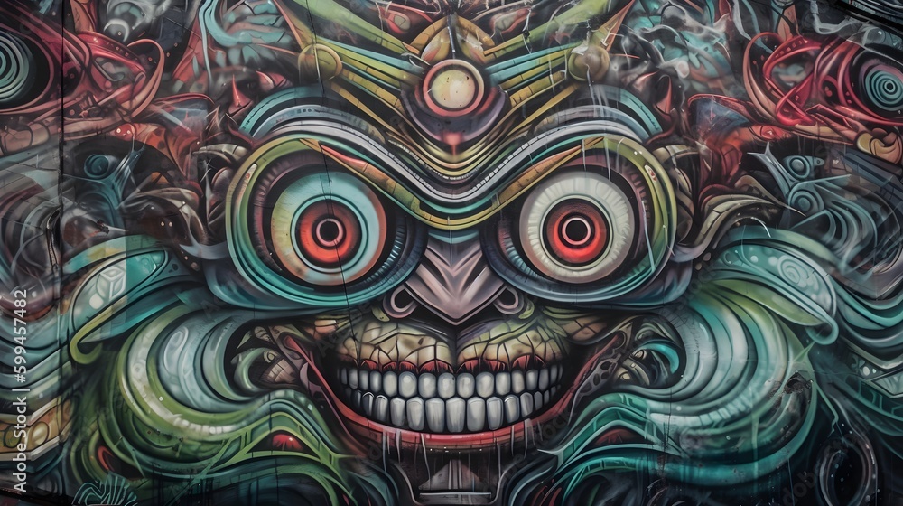 Graffiti Art Mural Graffiti Art Mural